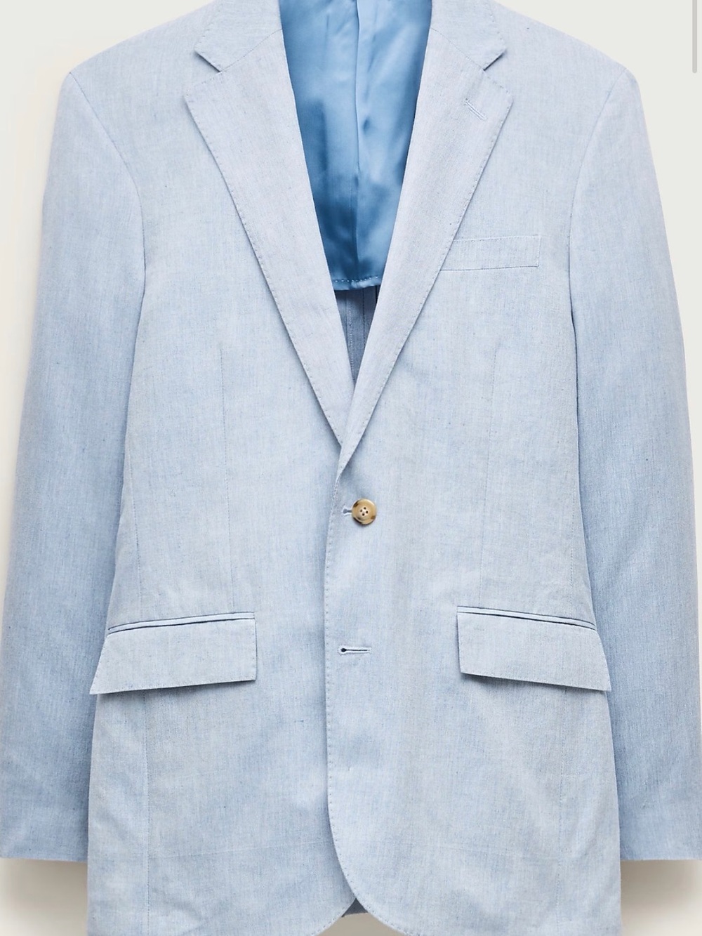 J Crew NWT Ludlow Slim-fit suit jacket in Baird McNutt Irish cotton-linen blend